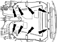 Демонтаж вентилятора системы охлаждения Ford Mondeo