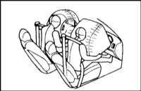 Сиденья и устройства обеспечения безопасности Mitsubishi Galant