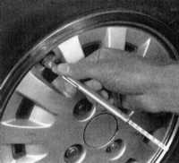  Проверка состояния шин и давления их накачки Mitsubishi Galant