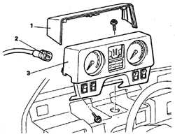  Приборы и переключатели Mitsubishi Pajero