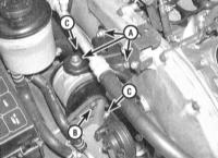  Проверка состояния и замена опор подвески силового агрегата Nissan Maxima QX