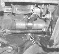  Снятие, демонтаж и установка реечной передачи Nissan Maxima QX