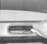  Снятие и установка панелей внутренней обивки дверей Nissan Maxima QX