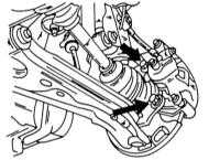  Передняя подвеска Nissan Primera