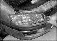  Внешние осветительные приборы Opel Omega