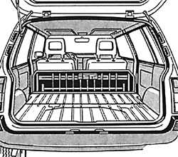  Увеличение багажного отделения на автомобилях Универсал Opel Kadett E