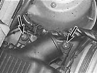  Снятие и установка корпуса воздушного фильтра Opel Kadett E