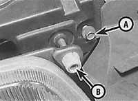  Снятие и установка блока фары/ указателя поворотов Opel Kadett E