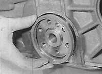  Замена заднего уплотнительного кольца коленчатого вала Opel Vectra A