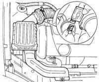  Снятие и установка компонентов впускного воздушного тракта Opel Corsa