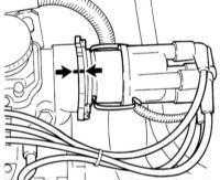  Снятие и установка распределителя зажигания (двигатель C14NZ) Opel Corsa