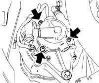  Замена и проверка вакуумного насоса сервопривода тормозного усилителя (дизельные модели) Opel Corsa