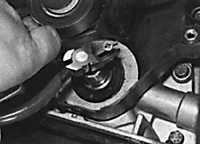  Замена масляных уплотнительных колец коленчатого вала Opel Vectra B