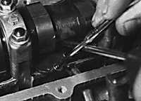  Проверка и регулировка зазоров клапанов Opel Vectra B