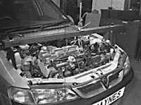  Снятие коробки передач Opel Vectra B