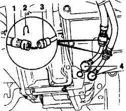  Снятие и установка коробки передач Opel Vectra B