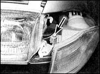  Замена лампочек (внешнее освещение) Opel Astra A