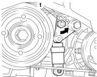  Проверка состояния и замена ремня привода вспомогательных агрегатов Opel Astra
