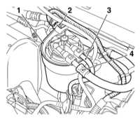  Замена топливного фильтра — дизельные модели выпуска по 09.2000 Opel Astra