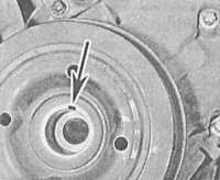  Снятие и установка шкива коленчатого вала Opel Astra