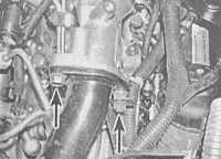  Снятие и установка корпуса газораспределительного механизма (двигатели   1.7 л DOHC) Opel Astra