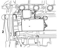  Снятие и установка стартера Opel Astra