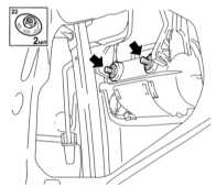  Снятие и установка наружной ручки двери Opel Astra
