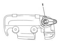  Снятие и установка цилиндров замков передних дверей Opel Astra