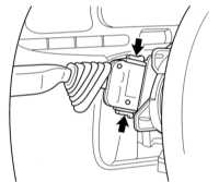  Снятие и установка выключателей Opel Astra