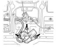  Снятие и установка элементов привода стеклоочистителей Opel Astra
