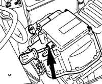  Проверка оборотов холостого хода и состава смеси (СО) Peugeot 405