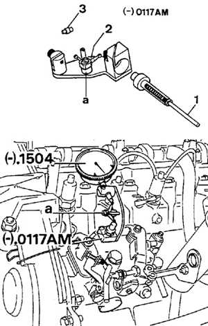  Установка топливного насоса высокого давления Roto  Diesel Peugeot 405