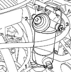  Удаление воздуха из топливной системы Peugeot 405