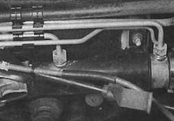  Проверка герметичности соединений Peugeot 406
