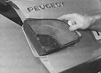  Устройства внешнего освещения Peugeot 406