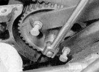  Снятие у установка зубчатых колес приводного ремня и механизма натяжения Renault Megane