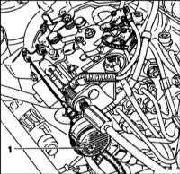  Снятие, установка, проверка и регулировка компонентов системы быстрого холостого хода Renault Megane