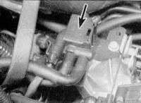  Проверка и замена компонентов системы рециркуляции бензинового двигателя Renault Megane