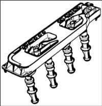  Снятие, проверка и установка катушек зажигания Renault Megane