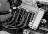  Снятие, проверка и установка катушек зажигания Renault Megane