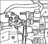  Регулировка, проверка, снятие и установка микровыключателя накала Renault Megane