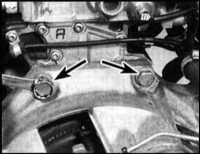  Снятие, разделение и установка на место двигателя и трансмиссии Saab 9000