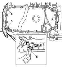  Замена сальников и шкива коленчатого вала Saab 95