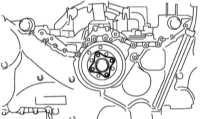  Снятие и установка шкива коленчатого вала Subaru Legacy Outback