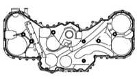  Снятие и установка крышек привода ГРМ Subaru Legacy Outback