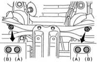  Снятие и установка силового агрегата - порядок выполнения процедуры Subaru Legacy Outback