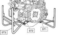  Порядок разборки двигателя при подготовке его к капитальному ремонту Subaru Legacy Outback