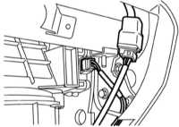  Снятие, проверка и установка приводного электромотора вентилятора   отопителя Subaru Legacy Outback