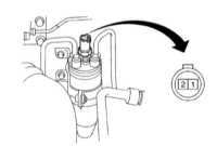  Проверка исправности функционирования датчика-выключателя давления Subaru Legacy Outback