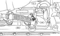  Проверка состояния, регулировка и замена датчика-выключателя разрешения   запуска Subaru Legacy Outback
